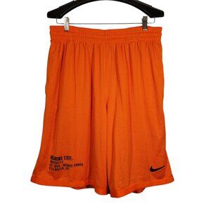 Oklahoma State University Nike Dri-Fit Basketball Shorts Men's 2XL Orange Power